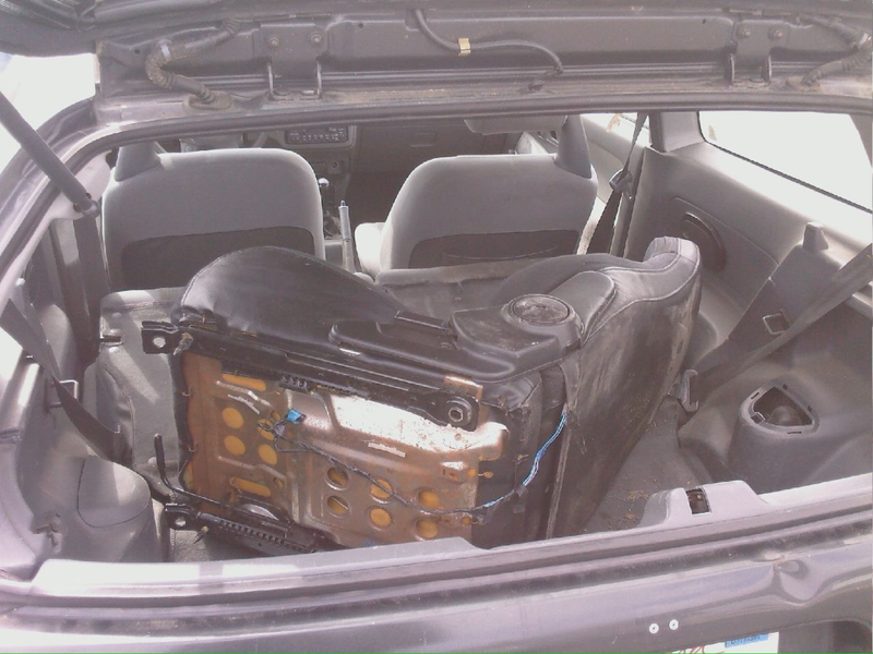 Illustration for article titled Super-Clean Miata Seats At The Junkyard... But There's A Catch